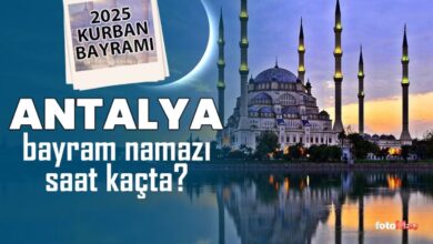 Antalya bayram namazı saat kaçta? | 2025 Diyanet Antalya Kurban Bayramı namaz saatleri- Diğer Haberler