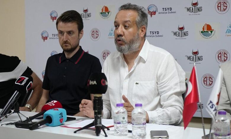 Antalyaspor Başkanı Sinan Boztepe istifa edeceğini açıkladı- Futbol