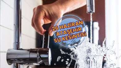 Ataşehir su kesintisi - İSKİ sular ne zaman gelecek? (26 Haziran 2025)- Fenerbahçe