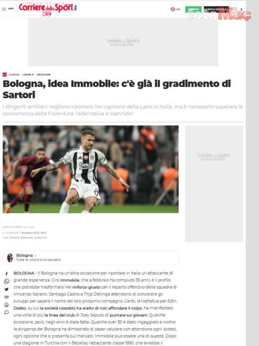 BEŞİKTAŞ TRANSFER HABERİ - Ciro Immobile'ye bir talip daha çıktı!- Beşiktaş