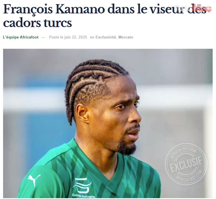 Beşiktaş ve Fenerbahçe'nin transfer hedefi ortak: François Kamano!- Fenerbahçe