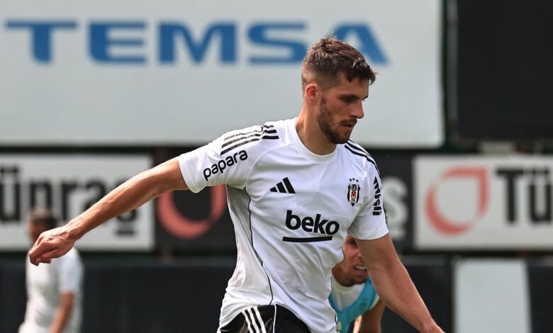Beşiktaş'ta David Jurasek ilk antrenmanına çıktı!- Beşiktaş