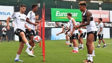 Beşiktaş'ta yeni transfer Jurasek ilk antrenmanına çıktı- Fenerbahçe