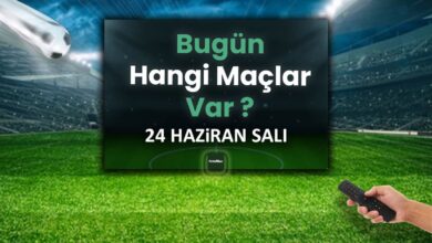 Bugünkü maçlar 24 Haziran Salı 2025 | Bugün hangi maçlar var?- Futbol