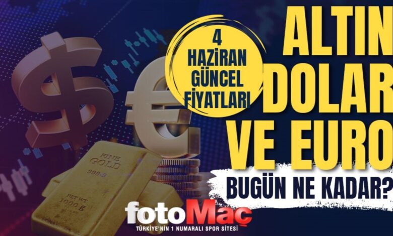 CANLI ALTIN FİYATLARI 4 Haziran: Gram, çeyrek altın ne kadar? Güncel altın ve Dolar kuru 12 CANLI ALTIN FİYATLARI 4 Haziran: Gram, çeyrek altın ne kadar? Güncel altın ve Dolar kuru- Diğer Haberler