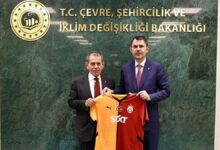 Çevre, Şehircilik ve İklim Değişikliği Bakanı Murat Kurum, Galatasaray Başkanı Dursun Özbek'i kabul etti- Fenerbahçe