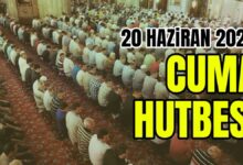 Cuma hutbesi konusu nedir 20 Haziran 2025? | Cuma hutbesi dinle - Cuma hutbesi PDF indir- Futbol