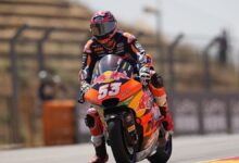 Deniz Öncü Moto2 Hollanda yarışını tamamlayamadı- Futbol