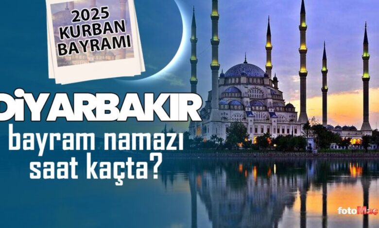 Diyarbakır bayram namazı saat kaçta? | 2025 Diyanet Diyarbakır Kurban Bayramı namaz saatleri 15 Diyarbakır bayram namazı saat kaçta? | 2025 Diyanet Diyarbakır Kurban Bayramı namaz saatleri- Diğer Haberler