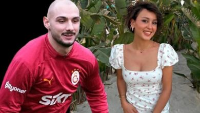 Elini çabuk tuttu! Galatasaraylı Ahmed Kutucu'dan sevgilisi Asena Atalar'a sürpriz evlilik teklifi- Diğer Sporlar