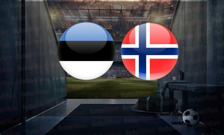 Estonya-Norveç maçı ne zaman, saat kaçta ve hangi kanalda? | 2026 FIFA Dünya Kupası Avrupa Elemeleri 11 Estonya-Norveç maçı ne zaman, saat kaçta ve hangi kanalda? | 2026 FIFA Dünya Kupası Avrupa Elemeleri- Futbol
