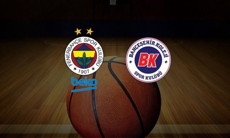 Fenerbahçe Beko - Bahçeşehir Koleji maçı ne zaman, saat kaçta, hangi kanalda? Play-off ikinci yarı final maçı- Basketbol