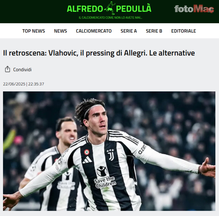 Fenerbahçe ve Galatasaray'ı neden reddetti? İşte Dusan Vlahovic'in kararına sebep olan isim...- Futbol