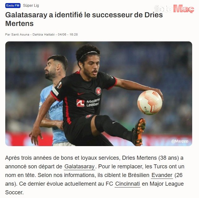 Galatasaray'a MLS'ten bomba transfer! Mertens'in yerine gelecek- Futbol