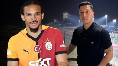 Galatasaray'a transferine önayak olduğu iddia edilmişti! Mesut Özil'den Leroy Sane açıklaması- Futbol
