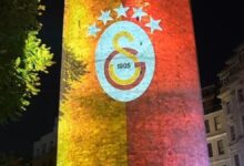 Galatasaray'dan Galata Kulesi'nde ışıklı gösteri!- Futbol