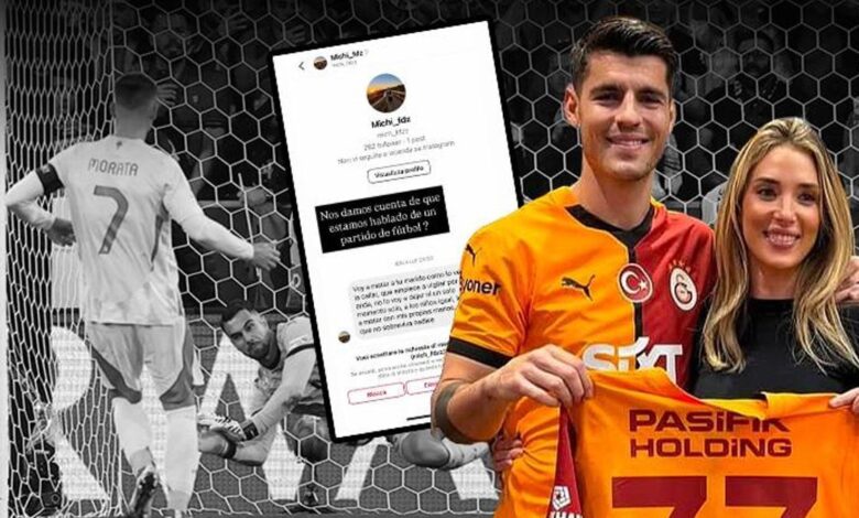 Galatasaray'ın yıldızı Alvaro Morata'ya ölüm tehdidi: Onu ellerimle öldüreceğim! Korkunç mesajı yayınladı 17 Galatasaray'ın yıldızı Alvaro Morata'ya ölüm tehdidi: Onu ellerimle öldüreceğim! Korkunç mesajı yayınladı- Futbol
