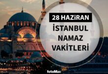İstanbul namaz vakitleri 28 Haziran 2025 | İstanbul namaz ve ezan saatleri- Fenerbahçe
