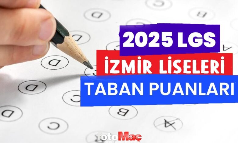 İzmir lise taban puanları 2025 | Anadolu, Fen, Meslek, İmam Hatip Lisesi taban puanları ve yüzdeleri 12 İzmir lise taban puanları 2025 | Anadolu, Fen, Meslek, İmam Hatip Lisesi taban puanları ve yüzdeleri- Diğer Haberler