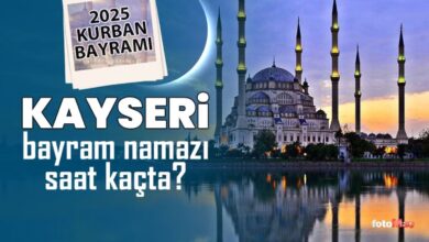 Kayseri bayram namazı saat kaçta? | 2025 Diyanet Kayseri Kurban Bayramı namaz saatleri- Diğer Haberler