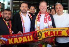 Kayserispor'un yeni teknik direktörü Markus Gisdol, Kayseri'ye geldi- Başakşehir