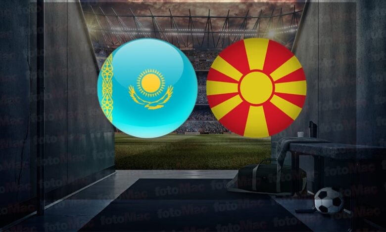 Kazakistan-Kuzey Makedonya maçı ne zaman, saat kaçta ve hangi kanalda? 11 Kazakistan-Kuzey Makedonya maçı ne zaman, saat kaçta ve hangi kanalda?- Futbol
