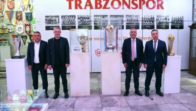 Kupalar müzeye geldi- Trabzonspor