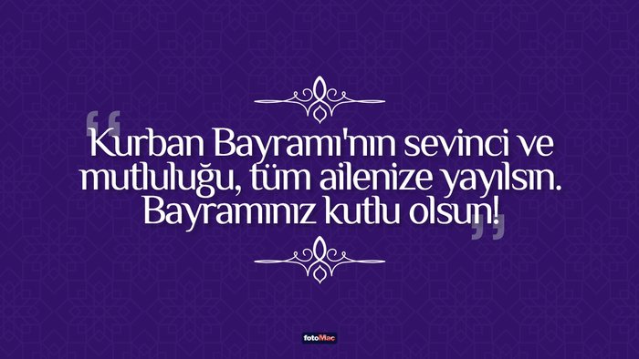 Kurban Bayramı mesajları 2025 | Resimli, en yeni ve farklı Kurban Bayramı tebrik mesajları- Diğer Haberler