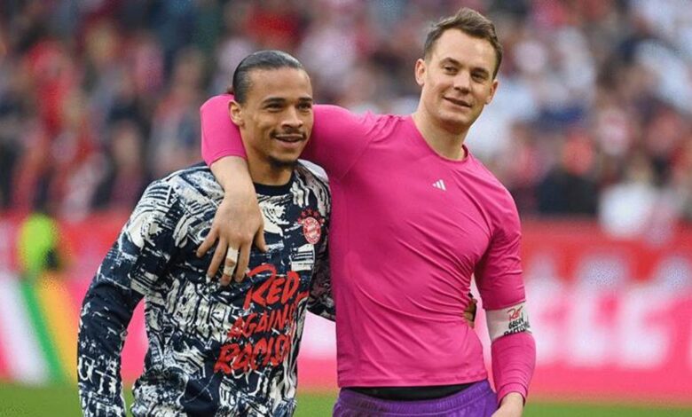 Manuel Neuer'den Leroy Sane açıklaması: Çok özleyeceğim 12 Manuel Neuer'den Leroy Sane açıklaması: Çok özleyeceğim- Futbol