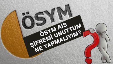 ÖSYM şifremi unuttum ne yapmalıyım? | Aday işlemleri AİS şifre yenileme nasıl yapılır?- Diğer Haberler