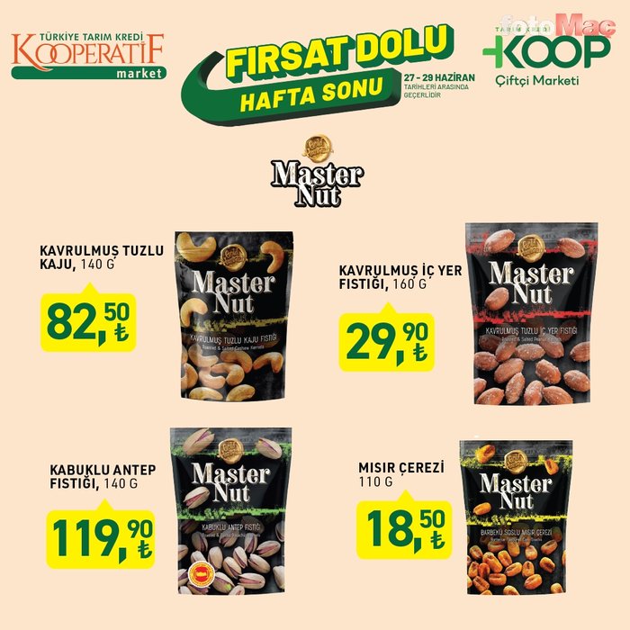 Tarım Kredi'de bu hafta sonu kaçırılmayacak indirimler | 27 - 29 Haziran fırsatları- Diğer Haberler