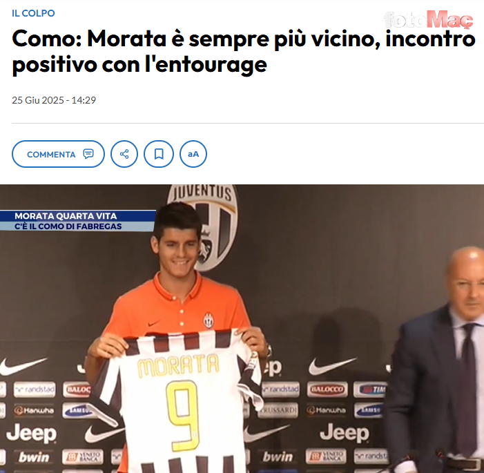 TRANSFER HABERİ | Galatasaray'da Alvaro Morata imzayı atıyor! Resmi teklif...- Futbol