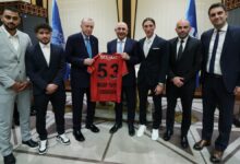Trendyol Süper Lig'in yeni ekiplerinden Başkan Recep Tayyip Erdoğan'a ziyaret!- Ligler