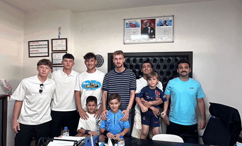 U19 takımından anlamlı ziyaret- Futbol