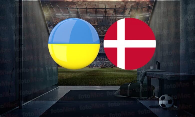Ukrayna U21-Danimarka U21 maçı ne zaman, saat kaçta ve hangi kanalda? | AVRUPA U21 Şampiyonası CANLI İZLE- Futbol