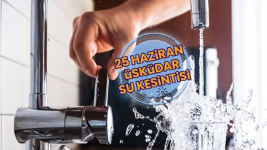 Üsküdar su kesintisi - İSKİ sular ne zaman gelecek? (25 Haziran 2025)- Fenerbahçe