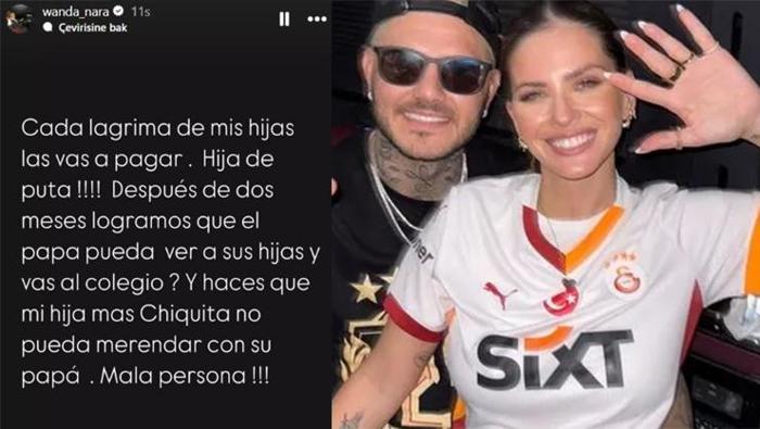 Wanda Nara'dan Türk medyasına 'Beni taciz ettiniz!' Icardi hırsızlığı ifşaladı, ortalık karıştı 27 Wanda Nara'dan Türk medyasına 'Beni taciz ettiniz!' Icardi hırsızlığı ifşaladı, ortalık karıştı- Diğer Haberler