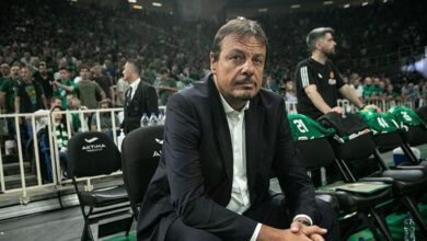 Yunanistan'da Ergin Ataman'a ceza verildi- Maç