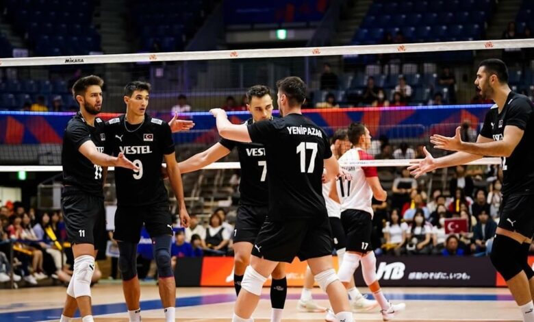 A Milli Erkek Voleybol Takımı Almanya'yı mağlup etti!- Futbol