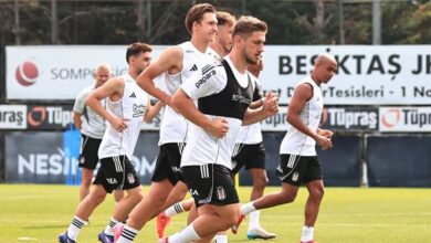 Beşiktaş sabah antrenmanını tamamladı- Futbol