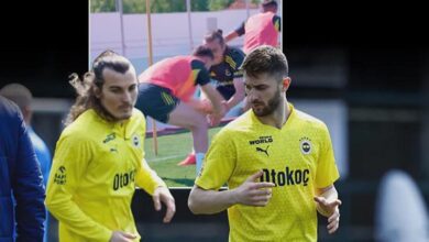 Çağlar Söyüncü ve İsmail Yüksek kozlarını paylaştı- Futbol