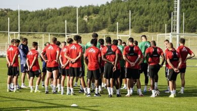 Dün çift idman yapıldı- Futbol