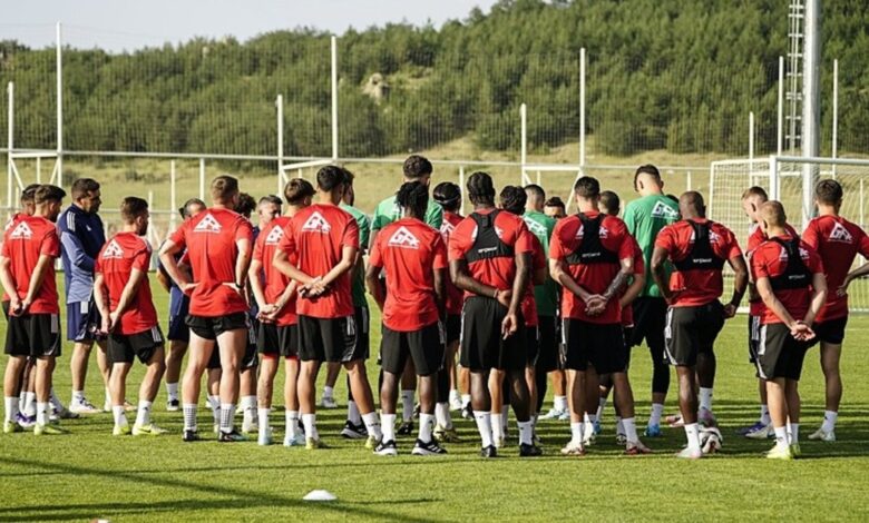 Dün çift idman yapıldı 11 Dün çift idman yapıldı- Futbol
