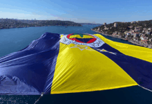 Fenerbahçe Beko’nun bayrakları köprülerde dalgalandı!- Futbol