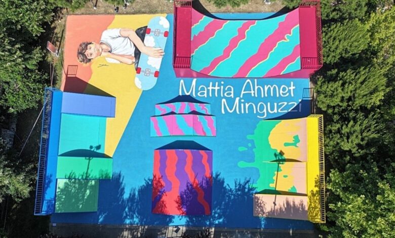 Mattia Ahmet Minguzzi Kaykay Parkı açıldı! 11 Mattia Ahmet Minguzzi Kaykay Parkı açıldı!- Futbol