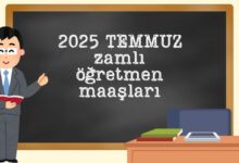 Öğretmen maaşı Temmuz zammı 2025 | En düşük öğretmen maaşı ne kadar? Uzman, başöğretmen zamlı maaşı- Ligler