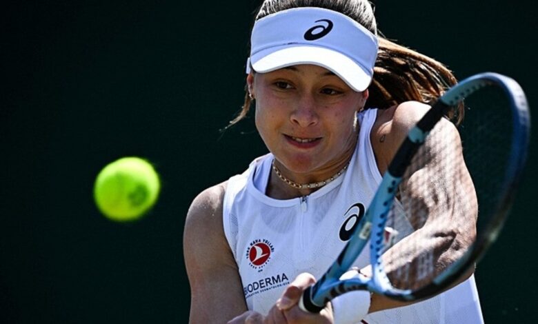 Zeynep Sönmez Wimbledon'da çiftlerde ikinci turda elendi- Başakşehir