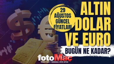 CANLI ALTIN FİYATLARI 29 Ağustos: Gram, çeyrek altın ne kadar? Güncel altın ve Dolar kuru- Diğer Sporlar