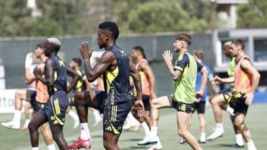 Fenerbahçe Feyenoord maçı hazırlıklarını sürdürdü- Fenerbahçe