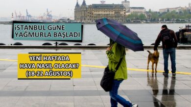 İstanbul yeni haftaya yağmurla başladı! 18 Ağustos Pazartesi hava durumu- Diğer Sporlar